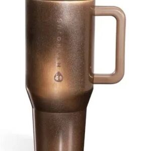 Hydrojug  Bliss Cat Eye Metallic Brown Candle Holder with Handle